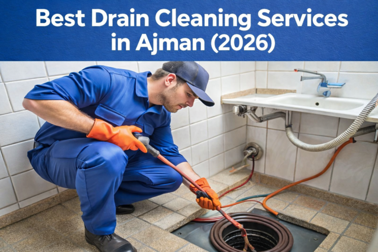 Best Drain Cleaning Services in Ajman (2026) Fast & Reliable Experts